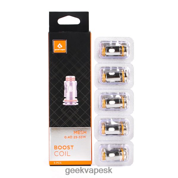 Geek Bar SK - GeekVape 5ks/balenie cievky série B b0,4 ohm N40L0610