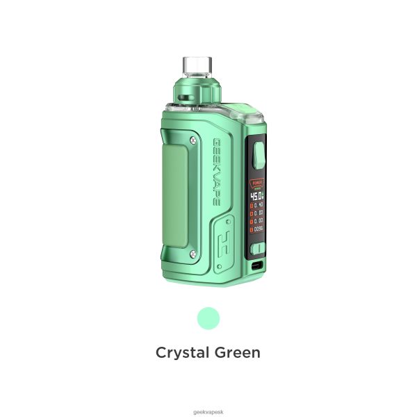 GeekVape Sale - GeekVape h45 (aegis hero 2) pod mod kit crystal edition krištáľovo zelená N40L06143