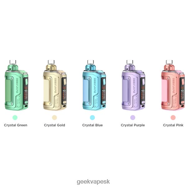 GeekVape Sale - GeekVape h45 (aegis hero 2) pod mod kit crystal edition krištáľovo zelená N40L06143