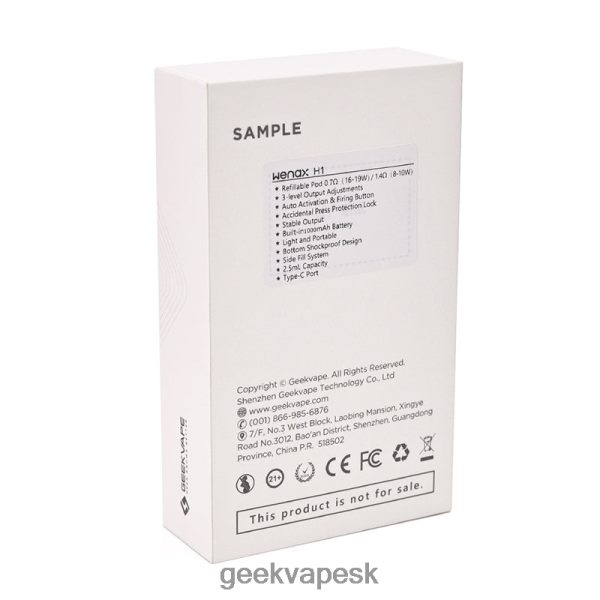 GeekVape SK - GeekVape štartovacia sada wenax h1 1000 mAh levanduľa N40L06121